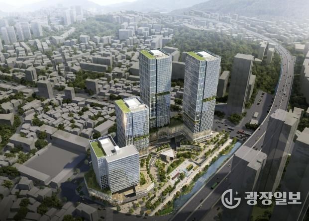 ‘홍제역 역세권 활성화사업’ 조감도