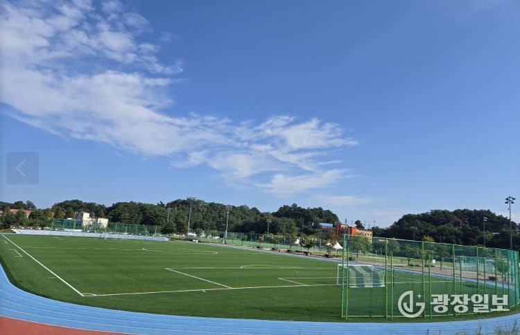강릉 강남축구공원 1구장, 15년 만에 ‘KFA 1등급’ 경기장으로 재탄생