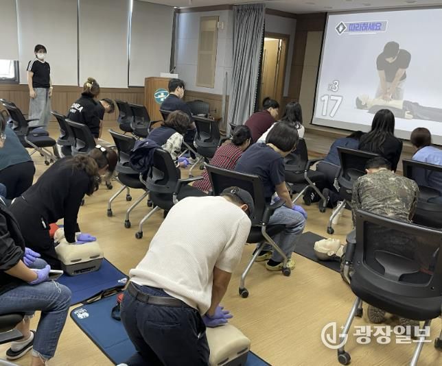 양구군, 군민 대상 심폐소생술‧응급처치 교육 실시