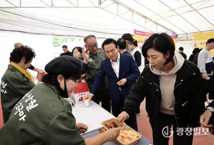 축제장 내 판매장