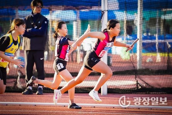 영주서 제62회 경북학생체육대회 육상경기
