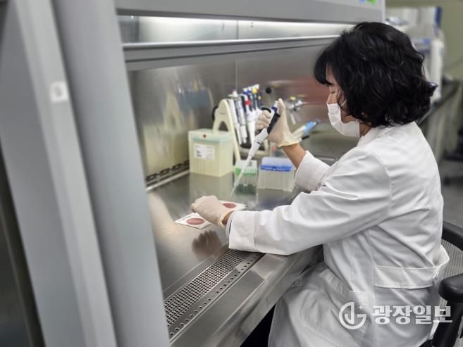 축산물 수거검사 사진