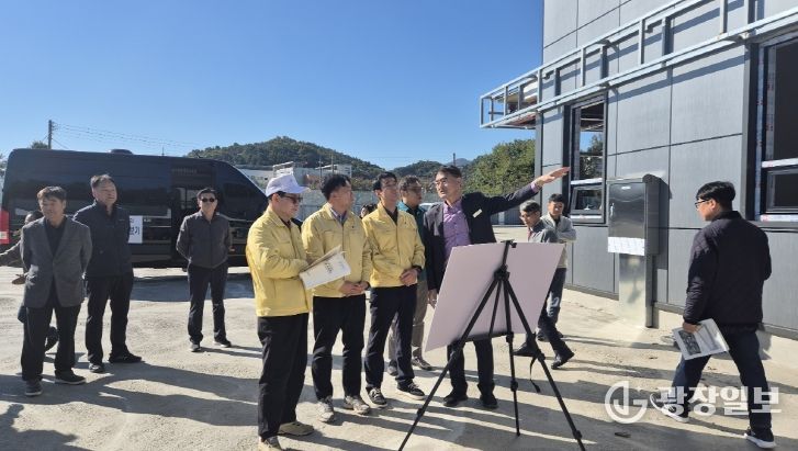 금산축협 축산물류센터 금산군의회 현장점검