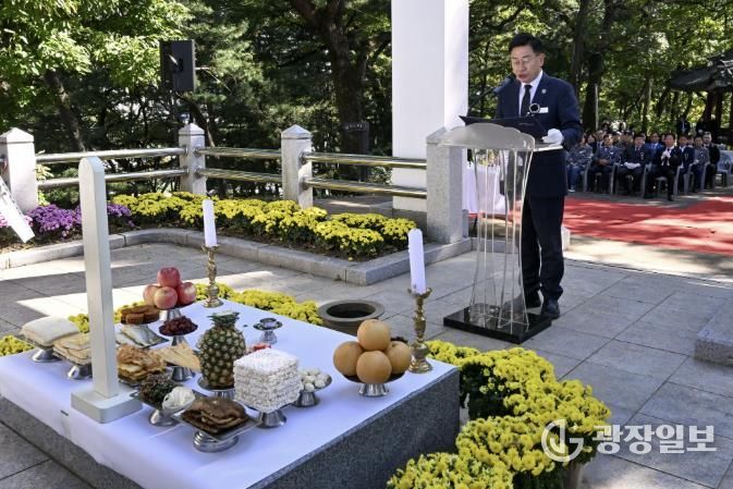 한국자유총연맹 양평군지회, 자유수호 희생자 합동위령제 거행
