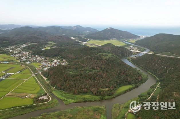 북미질부성 전경.