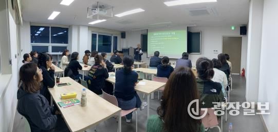 청송인재양성원, 중학생 입시설명회 개최