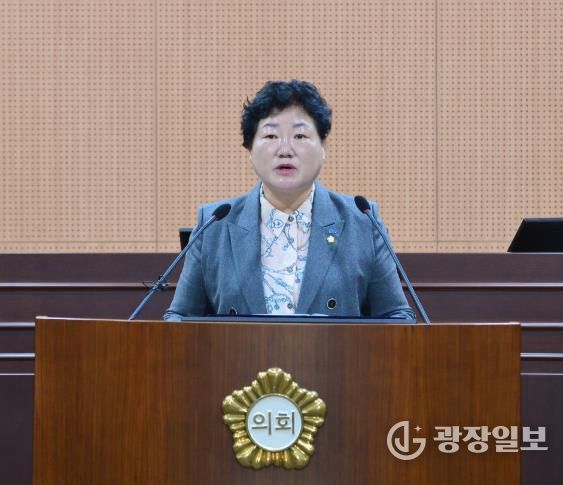 광주광역시 김영순 북구의원_‘조경·식재 사업 사후관리 및 계약 투명성 강화 촉구’ 5분 자유 발언