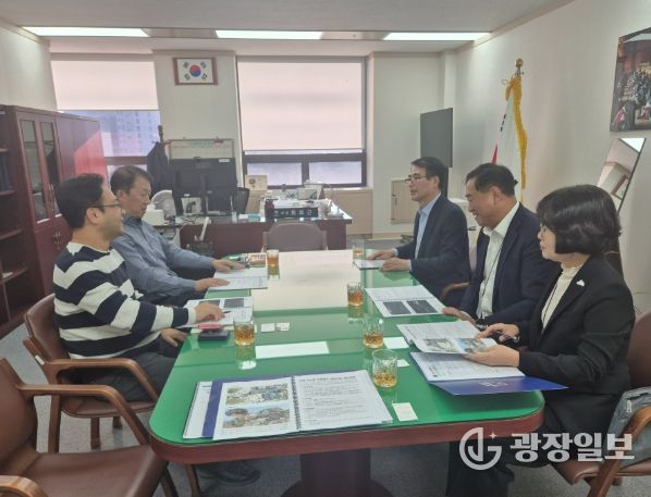 국가유산청 방문 문화유산 주요 사업 건의