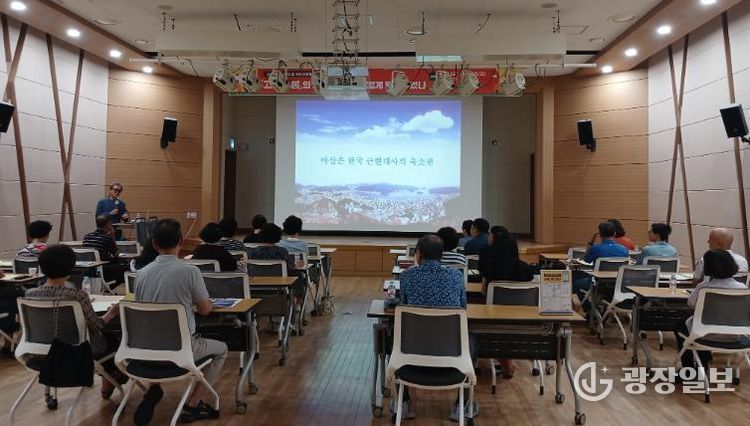 길 위의 인문학 강연모습