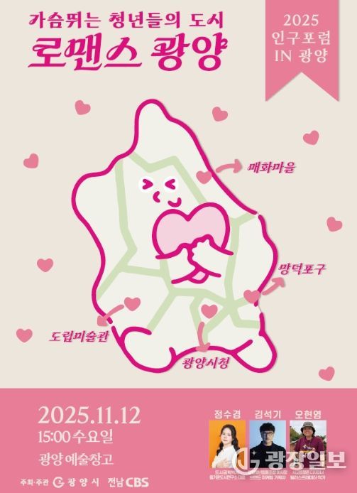 ‘2025년 인구포럼 in 광양’ 개최