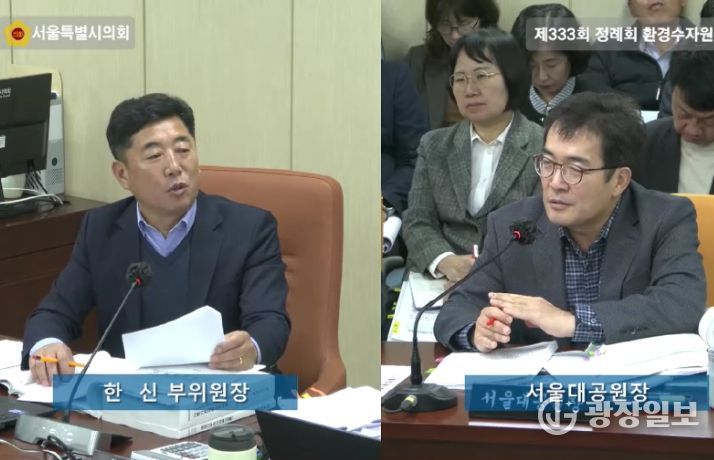 질의하는 한신 의원