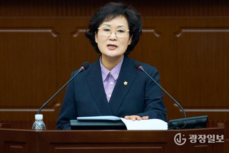 대전 서구의회 전명자 의원, 5분 자유발언 통해 시니어를 위한 스크린 파크골프장 설치 촉구 제안