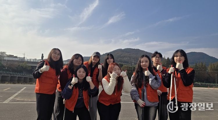 자원봉사활동 릴레이