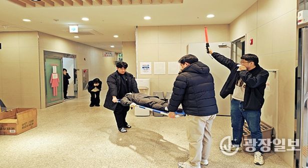 연수구시설안전관리공단, 옹암체육센터 소방훈련… ‘현장 대응력 강화’ 박차