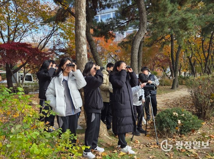 인천동부교육지원청, 겨울 철새 탐조