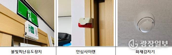 부산 사상구, 장애인 거주시설 ‘화재대피 IoT 불빛 유도장치 81대’ 설치