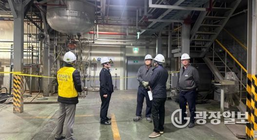 나주소방서, 관내 중점관리대상 LG화학 나주공장 화재안전점검