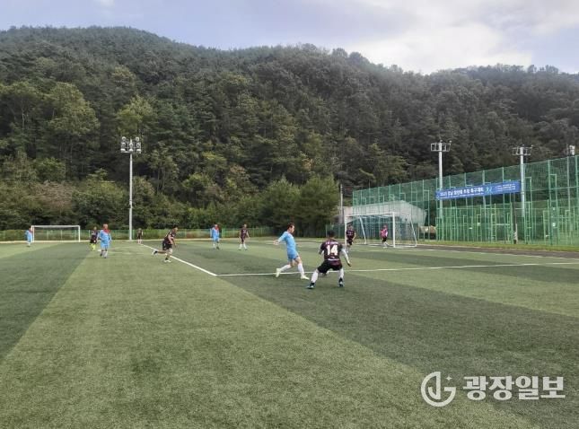 산청군, 경남 장년층 축구대회 개최