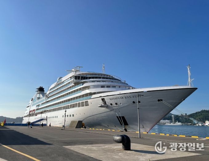 지난 8월 입항한 ‘미츠이 오션후지호’