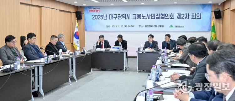 대구시, 고용노사민정협의회 개최