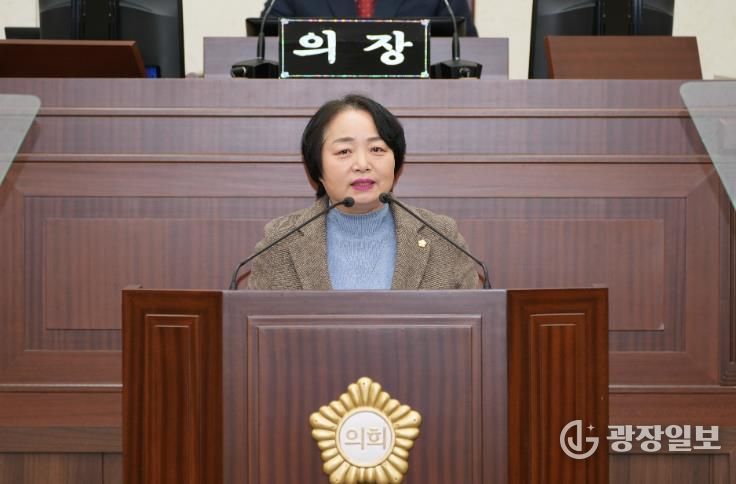 안동시의회 정복순 의원, 제263회 정례회 5분 발언