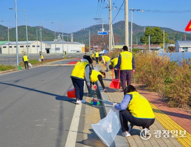 고성군 하나님의 교회와 함께 깨끗한 고성 만들기