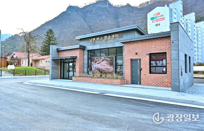 정선군, ‘와와버스 안정적 운행 기반 마련’ 남면 버스공영차고지 조성사업 완료