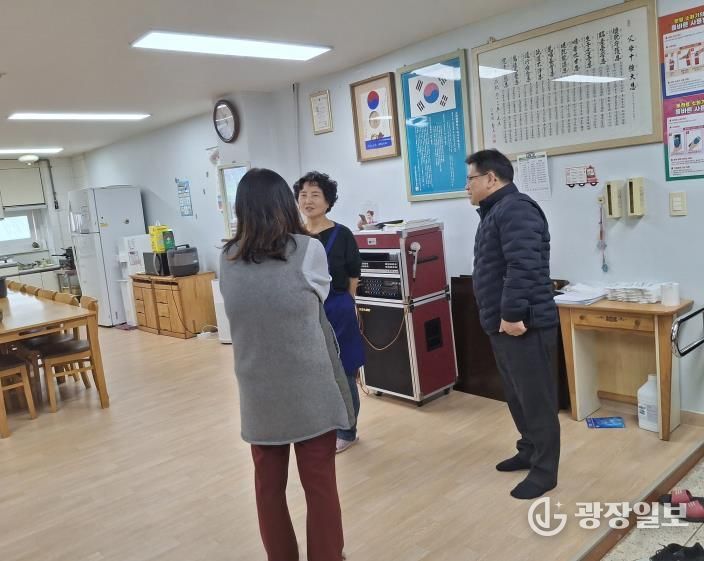 수원시 영통구 영통1동, 겨울철 안전한 경로당 이용을 위한 사전 점검 실시