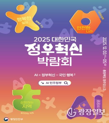 정부혁신 박람회 포스터