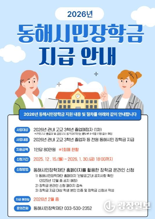 고교 졸업생 전원에 80만원 지급!