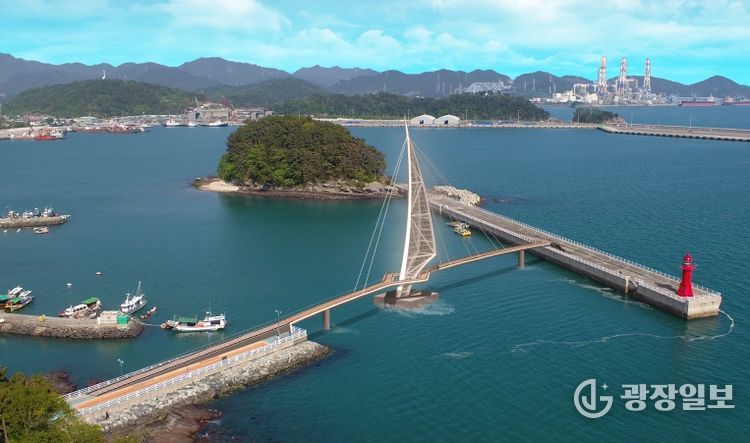 사천 무지개교 조감도