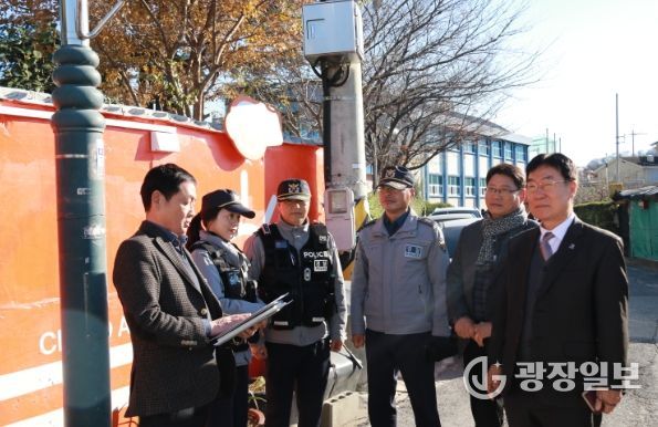 자치경찰위원장 여성 안심거리 현장점검