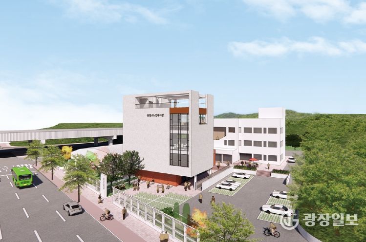 유성구노인복지관 별관 조감도