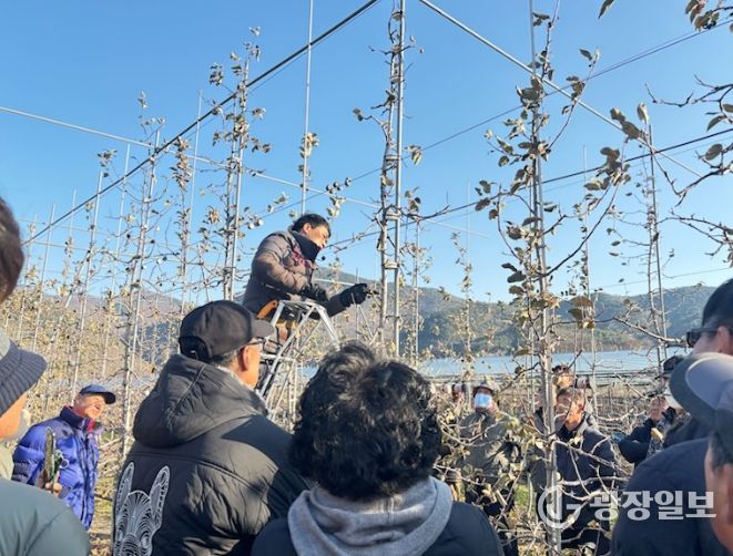 올해 초 실시한 2025년 새해농업인 실용교육 모습