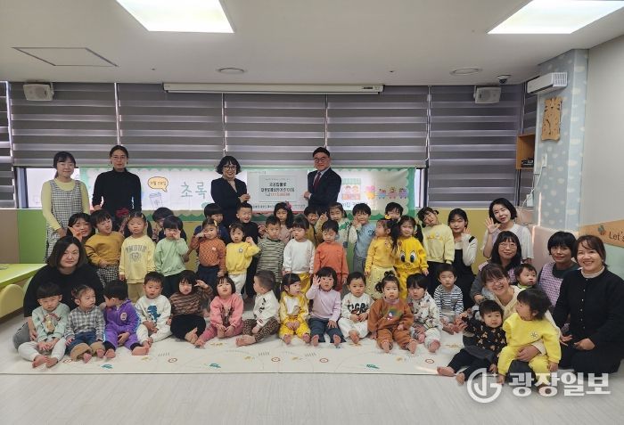 국공립불로대광로제비앙어린이집, 초록나눔아트페어 수익금 전액 인천서구복지재단에 기탁