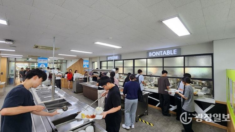 진주시, ‘천원의 아침밥’ 대학가 호평