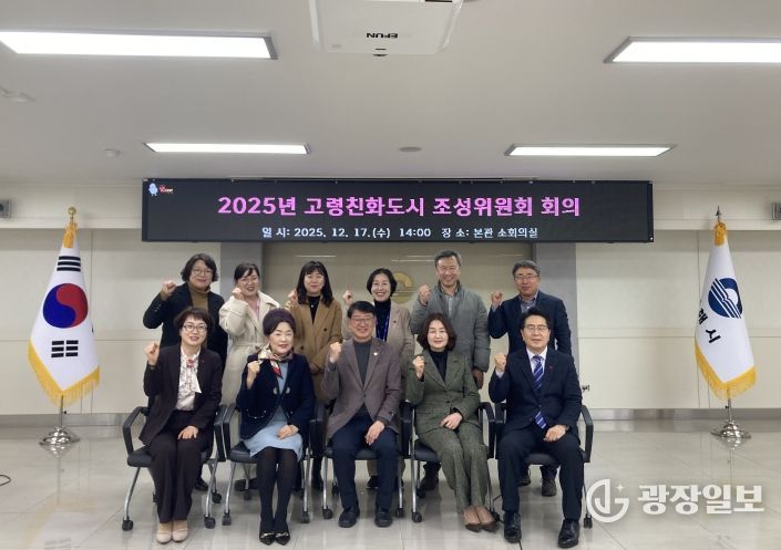 김해시, 2025년 고령친화도시 조성위원회 회의 개최