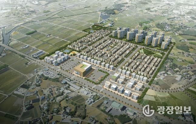 수석지구 도시개발사업 조감도