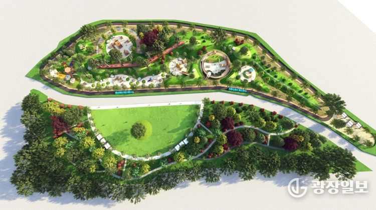 유아숲체험원 조감도.