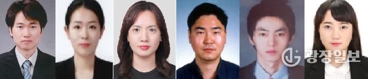 밀양시 2025년 하반기 적극행정 우수공무원 6명(왼쪽부터 건설과 이영호 주무관, 환경관리과 윤정혜 주무관, 감염병관리과 박진희 주무관, 하남읍 안종정 건설담당, 건축과 이선기 주무관, 관광진흥과 이영득 주무관)