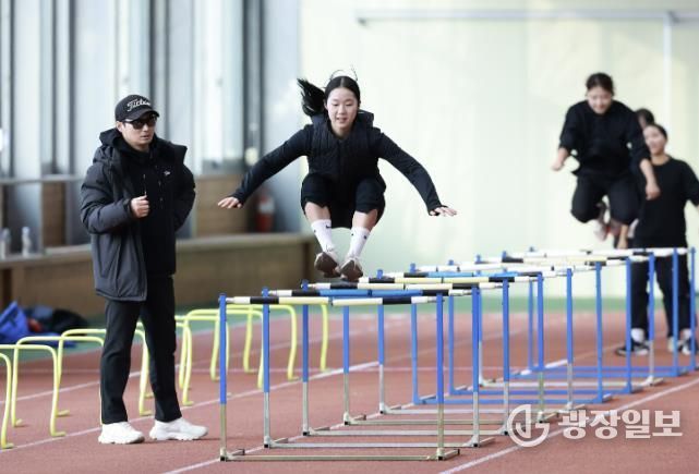 대한육상연맹 전지훈련선수단, 육상도시 예천서 동계합숙훈련 돌입