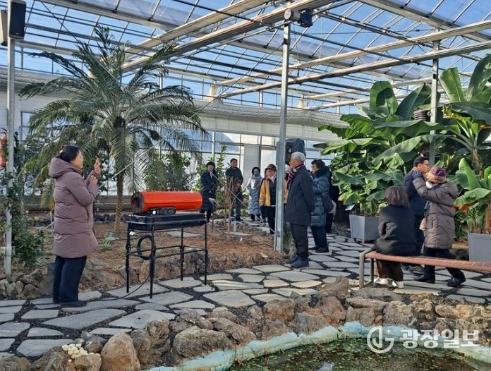 금산군농업기술센터 농업환경체험관 이용 모습