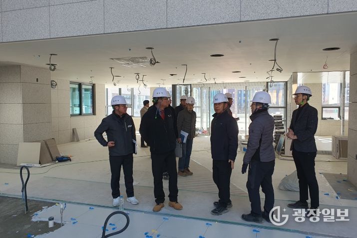 정순길 신임 자치행정국장, 주요 현안사업장 현장 점검