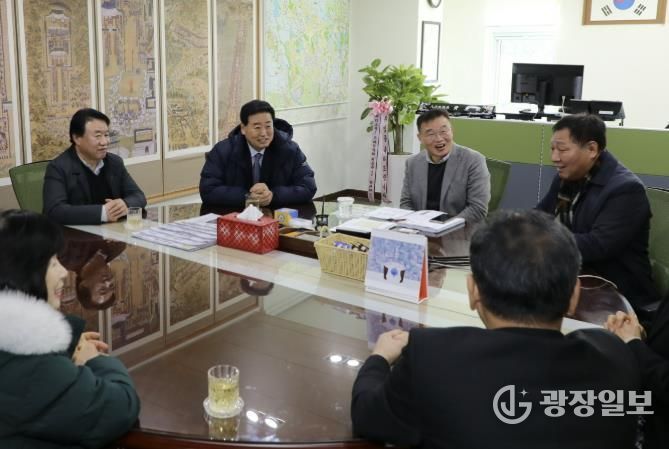 수원시 팔달구, 2026 단체장과의 신년 인사회 가져