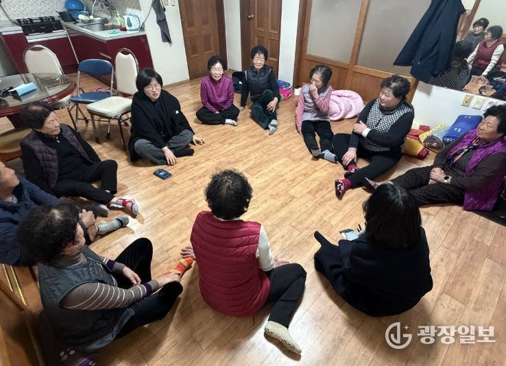 새해맞이 경로당 순회 방문