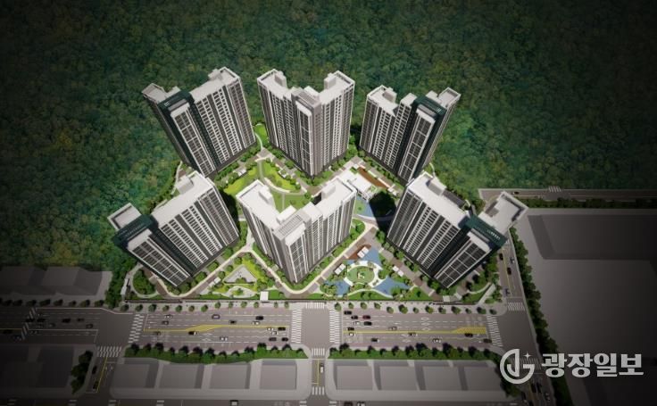 미니복합타운1-BL 공동주택 신축공사 조감도