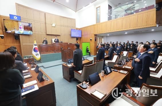 부안군의회 제368회 첫 임시회 개회