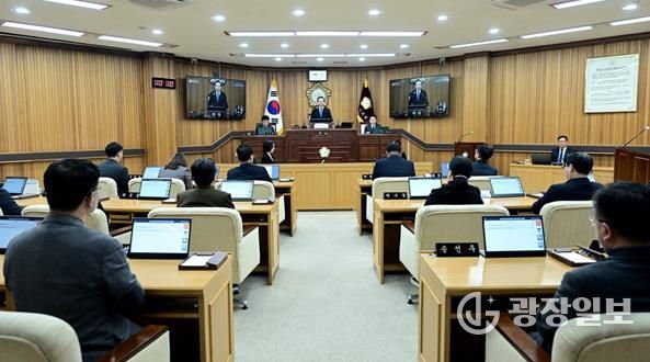 제402회 목포시의회 임시회 폐회