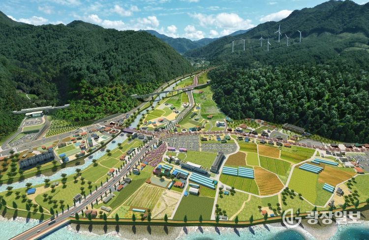 백담역세권조감도