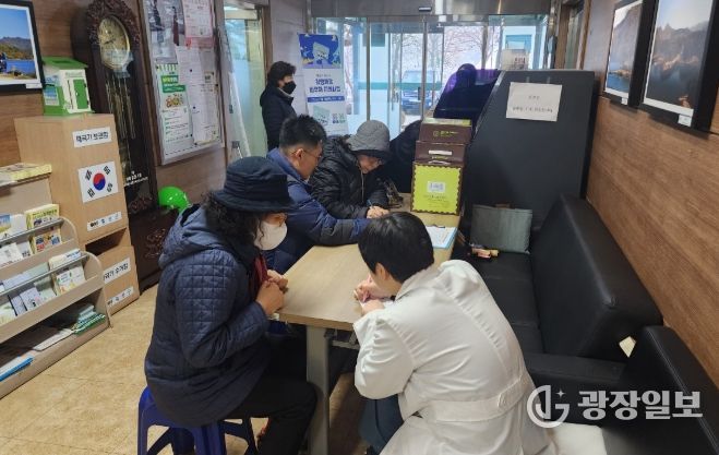 횡성군 보건소, 갑천면 찾아가는 국가암 및 만성질환 건강검진